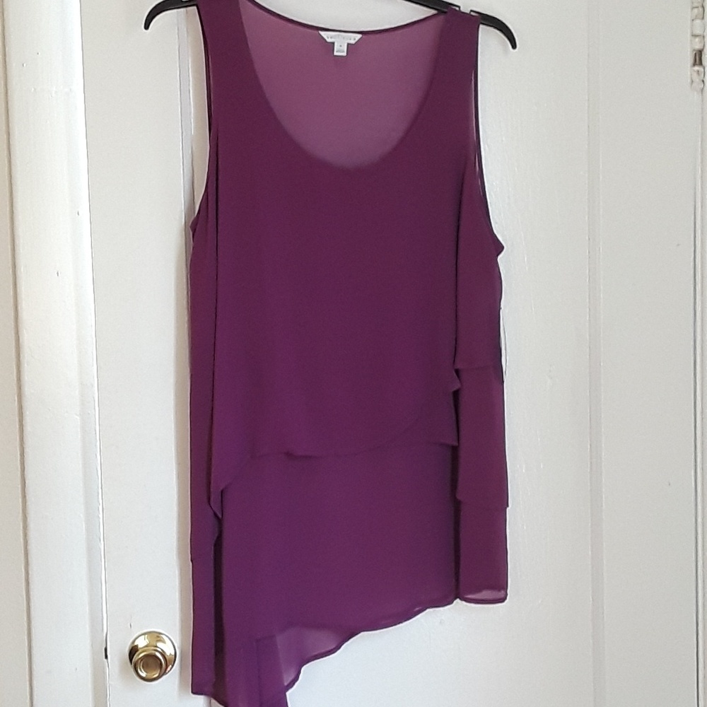 Sleeveless Sheer top